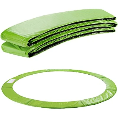 Imagen de Arebos Cubierta para Borde de Cama elástica 305 cm 100% Resistente a los Rayos UV Protección Bordes Desgarros Verde Claro