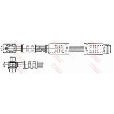 Imagen de TRW PHD946 Latiguillos de Freno 575 M10x1 AUDI: A3 Hatchback, VOLKSWAGEN: New Beetle Hatchback