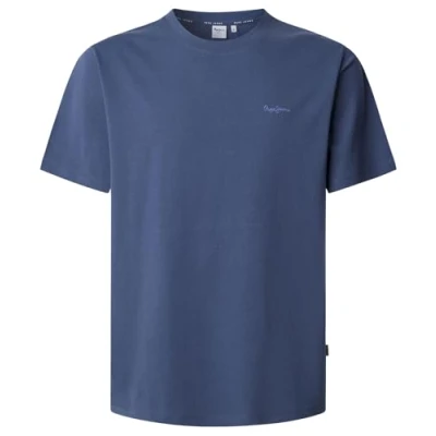Imagen de Pepe Jeans Connor Camiseta básica, Hombre, Talla: Medium, Sterling blue