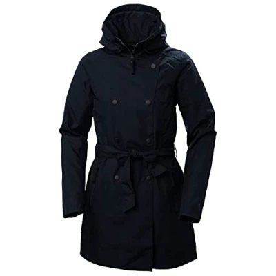 Imagen de Helly Hansen Welsey II Trench Chaqueta Hard shell, Mujer, Talla: Large, Navy