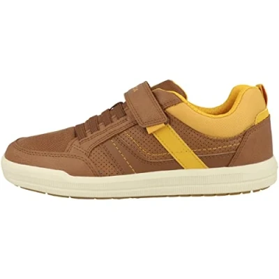 Imagen de Geox J Arzach Boy, Zapatillas Niños, Cognac Dk Yellow, 28 EU