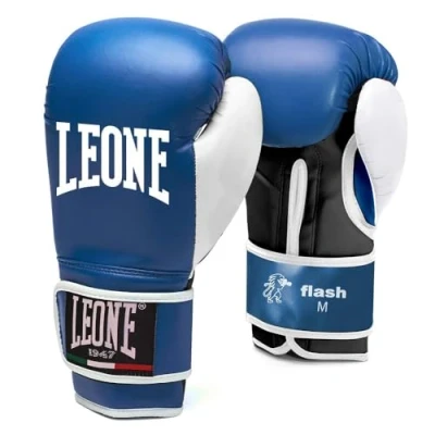 Imagen de LEONE 1947, Guantes De Boxeo Flash, Unisex Adulto, Azul, 10 M, GN083