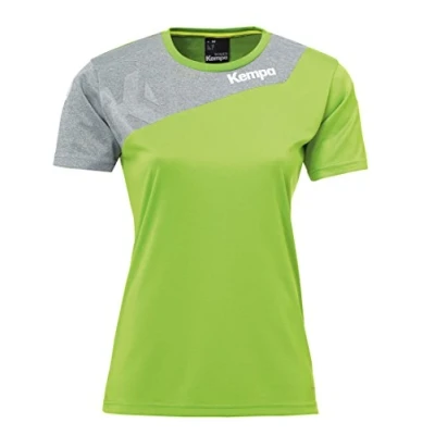 Imagen de Kempa Core 2.0 Shirt Women Camiseta De Juego Balonmano para Mujer, Verde Esperanza/Gris Oscuro, XXL