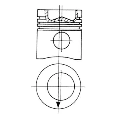 Imagen de KOLBENSCHMIDT 93445970 Kit de reparación, cilindro, camisa
