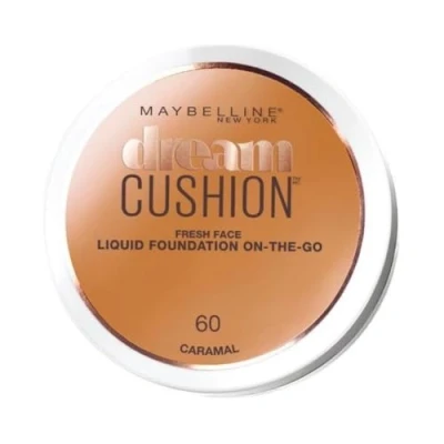 Imagen de Maybelline DREAM CUSHION FDT NU 60 Caramel Base de maquillaje (Caramel, 70 mm, 26 63 g)