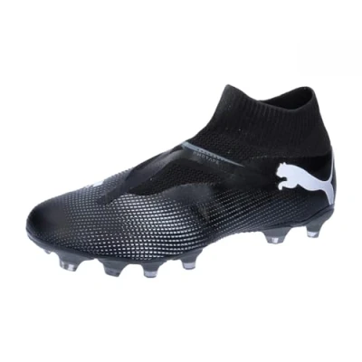 Imagen de Puma Future 7 MATCH+ LL FG/AG Botas de fútbol con tacos, Hombre, Talla: 44.5, Black/white Zapatos
