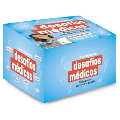 Imagen de Desafíos médicos: 800 preguntas para ponerte a prueba (Juegos Cúpula)