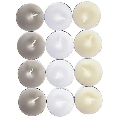Imagen de Spaas 24 Velas aromáticas de color marfil, ± 4,5 horas White Cake Vanilla 0338329.999 D 39 x H 16 mm