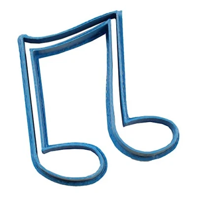 Imagen de Cuticuter Nota Musical Modelo 1 Cortador de Galletas, azul
