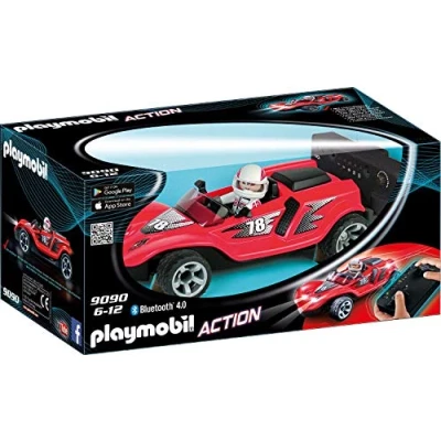 Imagen de PLAYMOBIL Action 9090 Racer Cohete RC con Mando Bluetooth, A Partir de 6 años