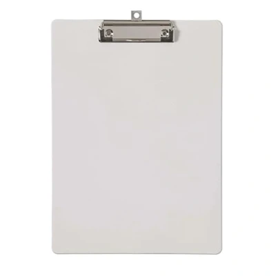 Imagen de MAUL Portapapeles con carpeta A4 MAULflexx 31 x 24.5 1.3 cm pinza en formato Clipboard para bajas y altas temperaturas, insensible al agua Blanco