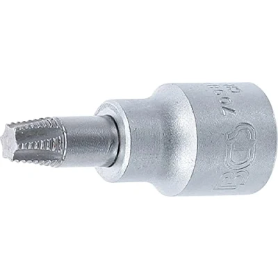 Imagen de BGS 7098 T40 Extractor de tornillos punta vaso entrada 10 mm (3/8&quot;) para perfil en T (para Torx) defectuoso