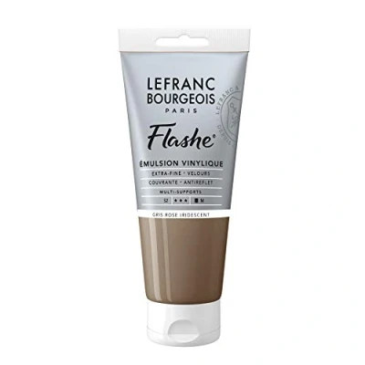 Imagen de Lefranc Bourgeois vinilo Pintura Acrílica, extra fina color de para artistas, Irisierendes Rosagrau, 80ml Tube Vinylfarbe