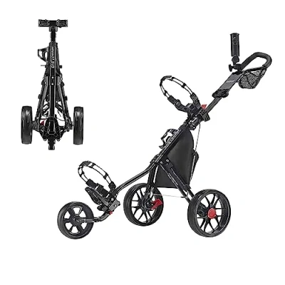 Imagen de Caddytek Caddylite 11.5 V3 Black Carrito de Golf, Unisex Adulto, Negro, Talla única