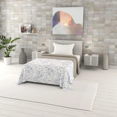 Imagen de Edredón de Verano en Microfibra Fantasy, 1 Plaza y Media 220x270cm, Ornato Tex