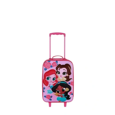 Imagen de Karactermania Disney princess Flowers SOFT 3D Trolley para niños, Talla: One Size, pink