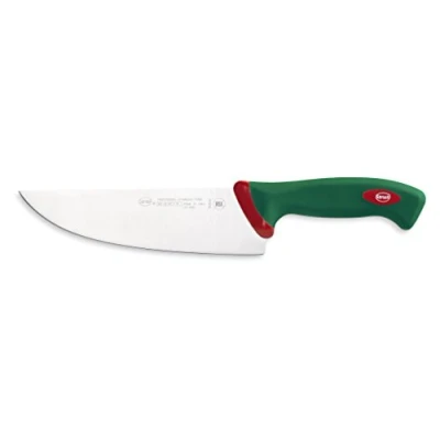 Imagen de Sanelli Línea Premana Professional,Cuchillo Trinchante Cm.20,Acero Inoxidable,Verde y Rojo,32.5x3.0x6.0 cm