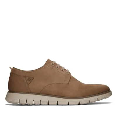 Imagen de Clarks Trackflex Path, Zapatillas Hombre, Pebble Nubuck, 42 EU