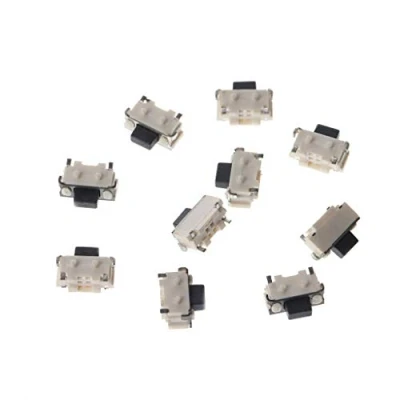 Imagen de BIlinli 10 Piezas / 1 Juego de pulsador Lateral táctil Micro SMD SMT Tact Switch 2x4x3.5mm