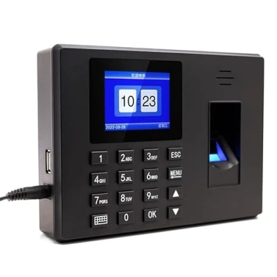 Imagen de Máquina Fichar de Asistencia Biométrica, Sistema Control Presencia, Verificación Biométrica Huellas Dactilares y Contraseñas, Horario Empleados, HDWR FTR06