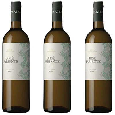 Imagen de Jose Pariente Vino Blanco Sauvignon Blanc 3 botellas x 750ml total: 2250 ml