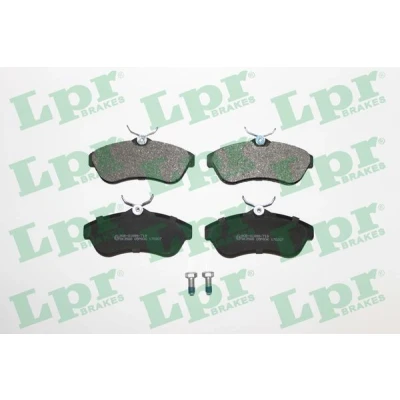 Imagen de LPR 05P806 Juego de pastillas freno con tornillos CITROËN: C2 Hatchback, C3 I Pluriel