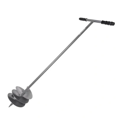 Imagen de KADAX Taladro de tierra para plantar árboles, broca mano en forma T jardinería, jardín postes vallas, con mango (200 mm diámetro)