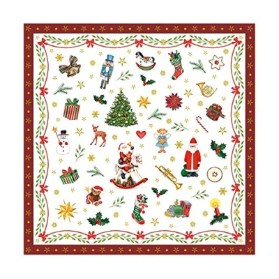 Imagen de Ambiente SERVILLETAS 20UD 33x33cm Adornos Navidad