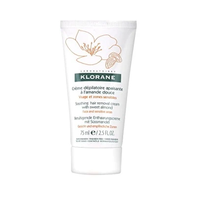 Imagen de BigBuy S0576345 Crema Depilatoria Corporal Klorane Almendra Dulce, 75 ml