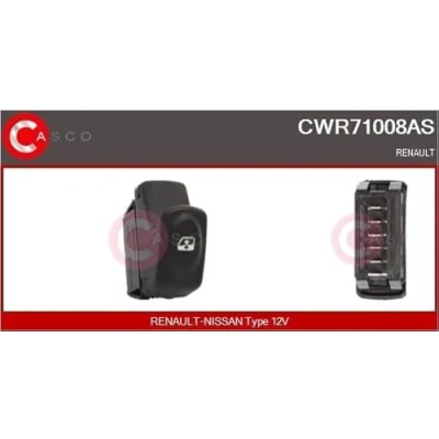 Imagen de CASCO CWR71008AS Interruptor, elevalunas lado de pasajero, del conductor RENAULT: CLIO 2, Kangoo I, I Express