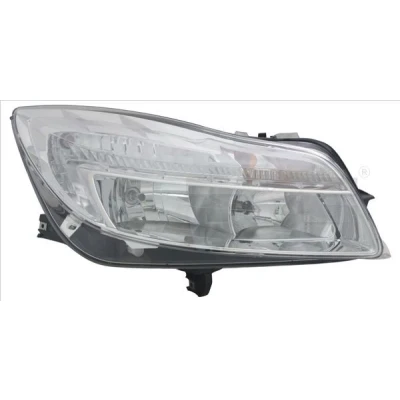 Imagen de TYC 20 11764 00 21 Faros izquierda H7/H1, W21/5W con luz diurna para circulación por la derecha electromotor, bombilla