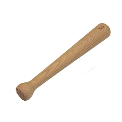 Imagen de efo Mortero de madera para cócteles Trituradora hielo duradera Elegant Herramienta barra Mojito cocina ajo aguacate hierbas