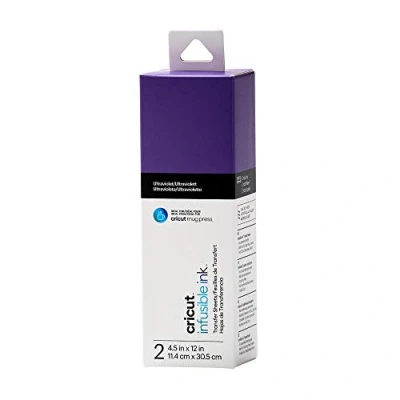 Imagen de Cricut Ultravioleta Hojas de Transferencia Infusible Ink (2 Unidades) Hoja sublimación, 1