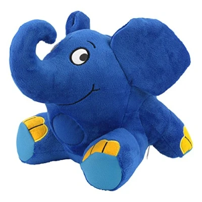 Imagen de Ansmann 1800 0014 Elefante de peluche con luz nocturna y nana para dormir [Importado Alemania]