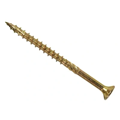 Imagen de Forgefix FORFFP540Y FFP540Y ForgeFast Pozi Tornillo para Madera (ZY, 5,0 x 40 mm, 200 Unidades), Amarillo, 5 mm