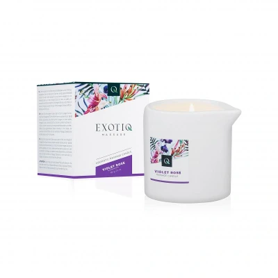 Imagen de Vela Para Masajes Exotiq Rosa Violeta 60g