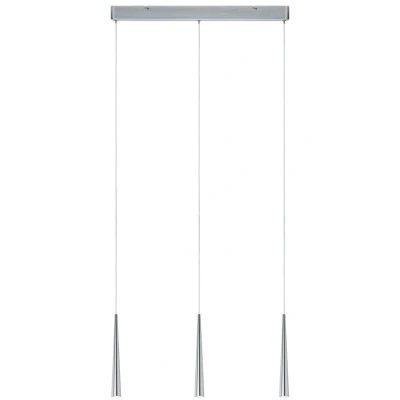 Imagen de Paulmann 70930 Luminaria colgante LED Gutta incl. 3x7 W, regulable, lámpara colgante, aluminio mateado, de techo, metal, 2700 K