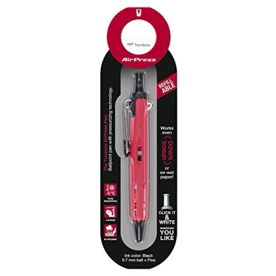 Imagen de Tombow BC AP32 Airpress Pen Rojo Bolígrafo con técnica de presurización, en blíster