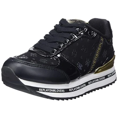 Imagen de Replay Penny Jr, Zapatillas Niñas, 562black Black Black, 33 EU
