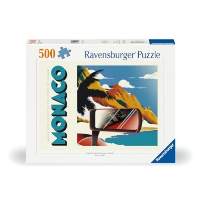 Imagen de Ravensburger Puzzle: Formula 1 Gran Premio de Mónaco, 500 piezas, Puzzles para Adultos, Rompecabezas Regalos a partir 12 Años, 49x36cm