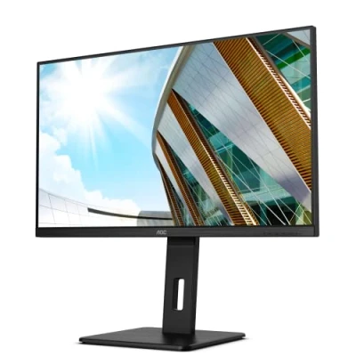 Imagen de AOC U32P2 Monitor Home Office UHD 2K 32 pulgadas, 3840 x 2160, VA, 75 Hz, 250 CD, Adaptive Sync, Regulable Altura, Color Negro