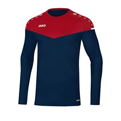 Imagen de JAKO Sudadera Unisex para niños Champ 2.0., niños, Sudadera., 8820, Azul Marino/Rojo, 116