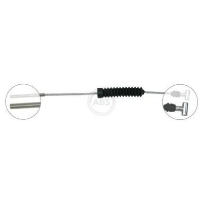 Imagen de A.B.S. K11561 Cable de Freno Mano 292 Tambor TOYOTA: Corolla VIII Compact, VI Familiar, Compact