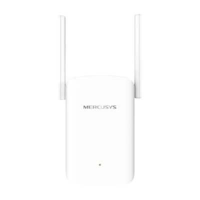 Imagen de Mercusys ME1500X Wi Fi 6 Amplificador WiFi, Repetidor de Doble Banda con 1201 Mbps 5 GHz + 300 2,4 GHz, Puerto Gigabit, 2 x Antenas Alto Rendimiento, Botón WPS, Modo Punto Acceso
