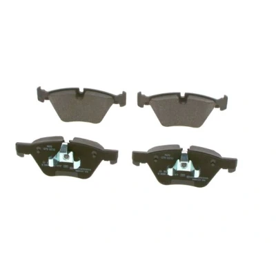 Imagen de BOSCH 0 986 494 117 Juego de pastillas freno Low Metallic con clip émbolo, Chapa antichirridos BMW: 1 Hatchback, 3 Berlina, Coupé norauto,