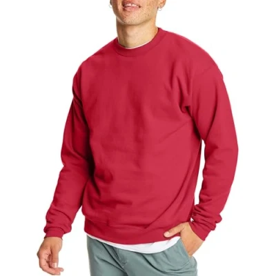 Imagen de Hanes P1607 Sudadera, Rojo Oscuro, L para Mujer