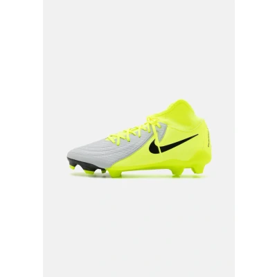 Imagen de Nike Performance Phantom LUNA II Academy FG/MG Botas de fútbol con tacos, Hombre, Talla: 40.5, Metallic silver/black/volt Zapatos