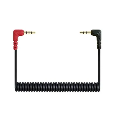 Imagen de Alphatec Cable de repuesto SC7 3,5 mm TRRS a TRS Micrófono, Audio &amp; Lavalier para RODE VideoMicro VideoMic Go BOYA Smartphone 80 cm…