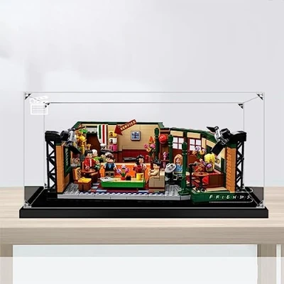 Imagen de Vitrina Lego para Ideas 21319 Friends Central Perk Building Kit, a Prueba de Polvo (no incluida en el Modelo)(2mm)