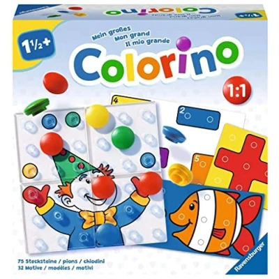 Imagen de Ravensburger 25959 Mi Gran colorino, Educativo Que Crece Cómo Aprender Colores clásico de los Juegos para niños a Partir 1,5 años, Multicolor (20959)